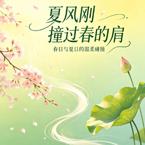 《夏风刚撞过春的肩》