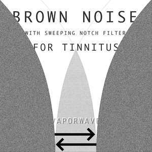 Brown Noise With Ping Pong Sweeping Notch From 3600 Through 3800 Hertz