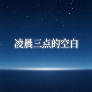 凌晨三点的空白
