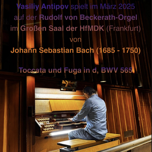 Johann Sebastian Bach Toccata Und Fuga in D Bwv 565