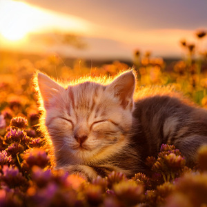 Tiempo Armonioso De Gato