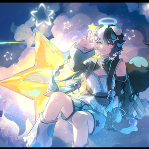 ☁️星光下未干的脚印