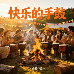 快乐的手鼓