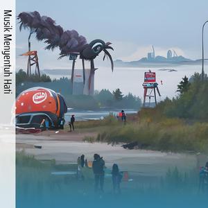 Musik Saat Santai Bermain Dipinggir Pantai