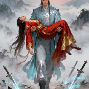 千山暮雪寄相思 (Love Over a Thousand Snowy Peaks) by Hyosen