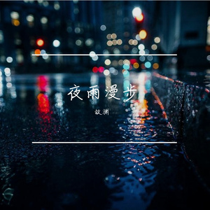 夜雨漫步