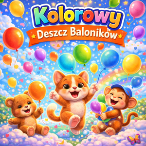 Kolorowy Deszcz Baloników