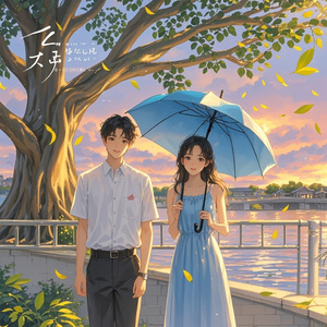 叶子落在七月风里