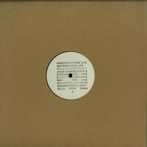 Too Late (Melodie Remix)