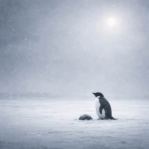 одинокий пингвин