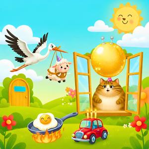 Leylek Leylek Havada Çocuk Tekerlemeleri (Çocukları Uyutube)