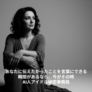 あなたに伝えたかったことを言葉にできる瞬間があるなら、今がその時