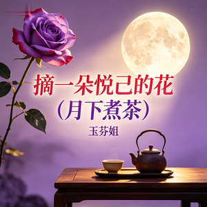 摘一朵悦己的花（月下煮茶）