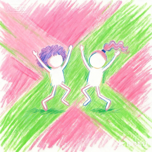 我们一起刷着牙跳着舞畅想未来