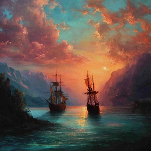 Два корабля подняли якоря