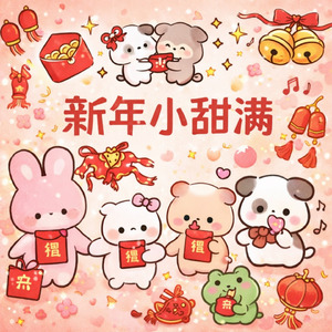 童话烟火暖新年