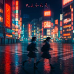 她走在夜里