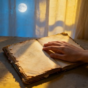 旧时光里的月光