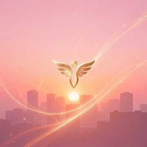 Angelababy的落日粉霞