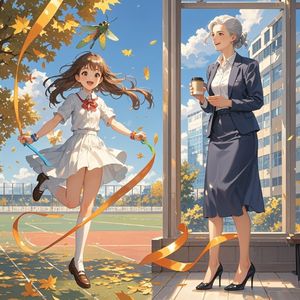 橡皮筋与高跟鞋