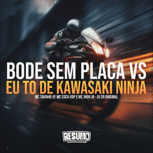 Bode Sem Placa Vs Eu To de Kawasaki Ninja