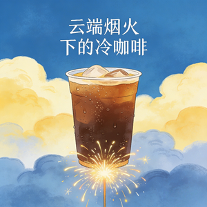 云端烟火下的冷咖啡