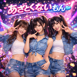 あざとくないもん