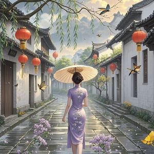 江南雨巷-郑舒秋/广州