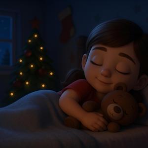 Christmas Lullaby for Kids – Soft Sleep Song for Babies | Gentle Christmas Night