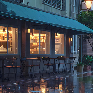 雨上がりの静寂