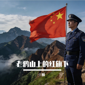 老鸦山上的红旗下