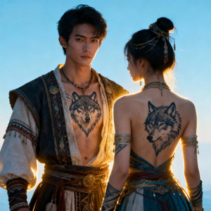 刺青#百万奖金AI创作大赛+主题一