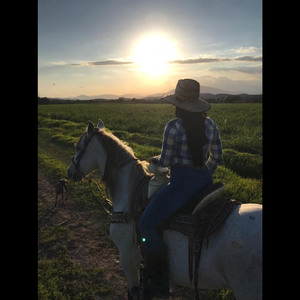 Chaparrita de a caballo