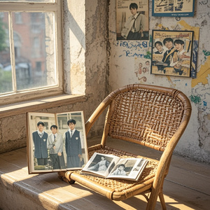 旧相册里的午后