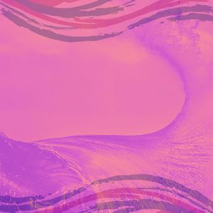 诗意的平静的波浪节奏