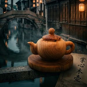 掌心木壶