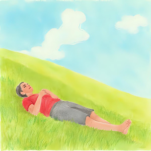 やさしい風の中で