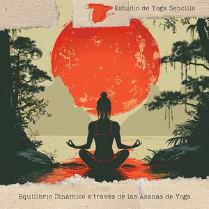 Pose de Yoga en la Tierra Numerada