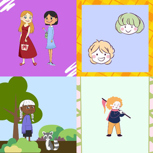 抚慰的孩子们回忆