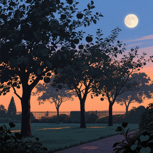 庭の木が育つ頃