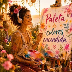 Paleta de colores encendida