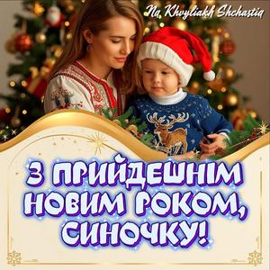 З Прийдешнім Новим Роком Синочку