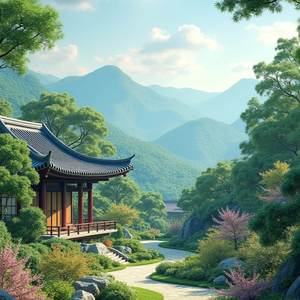 자연의 평온과 어우러진 피아노 멜로디 - 스트레스 해소