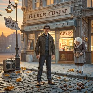 老街的风-落日游风