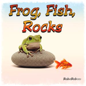 Frog, Fish, Rocks