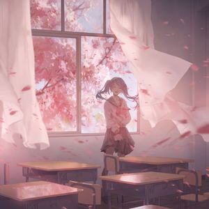 桜の下での出会い