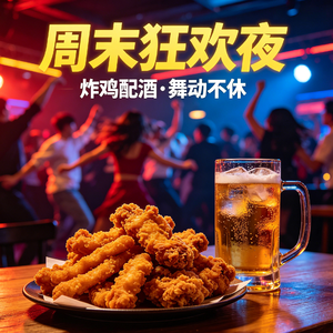 鸡柳啤酒炫不停