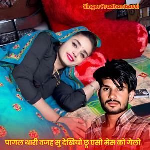 पागल थारी वजह सु देखियो छू एसो मेस को गेलो