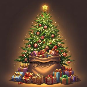 Новогодняя-Айфон и Горшочек