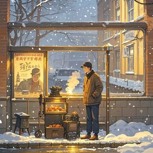 长春的风，吹过我窗_雪